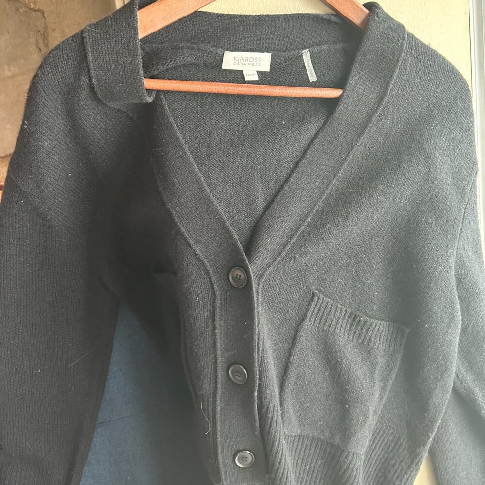 Kinross 100% cashmere cardigan!!